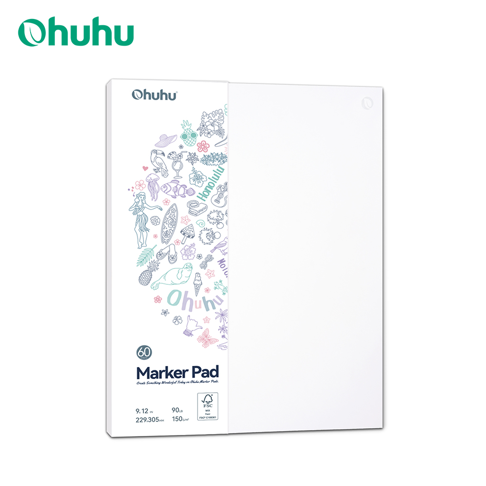 Photography Book - Ohuhu Dubbelzijdige Marker Pads Art Schetsboek