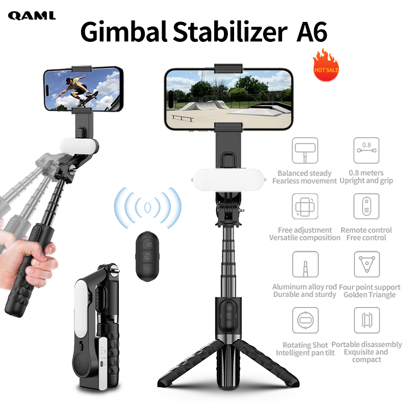 Photography Basics - QAML A6 2025 1-assige handheld gimbal-stabilisator
