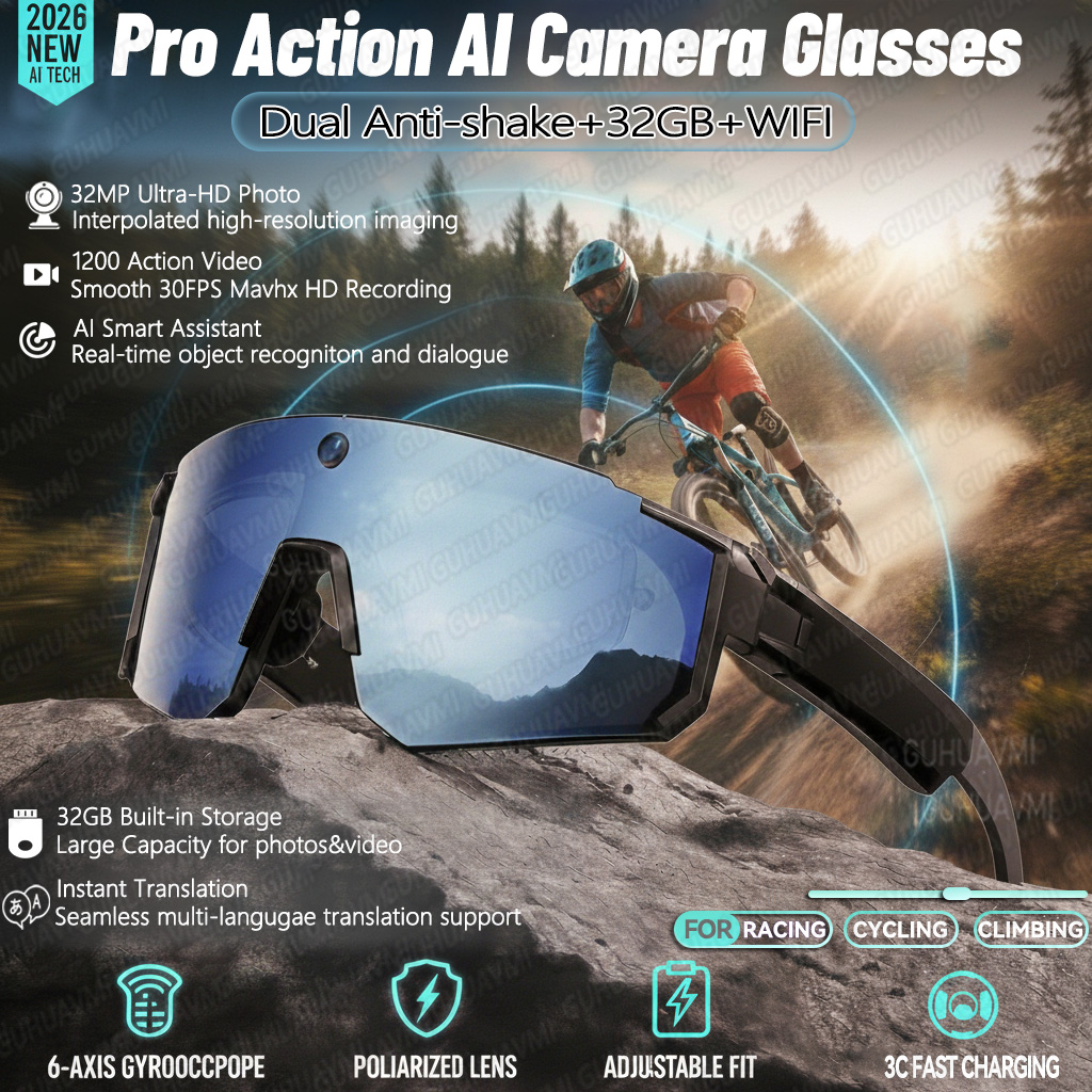 Photography Japanese - Nieuwe AI Smart Schiet- & Opnamebril