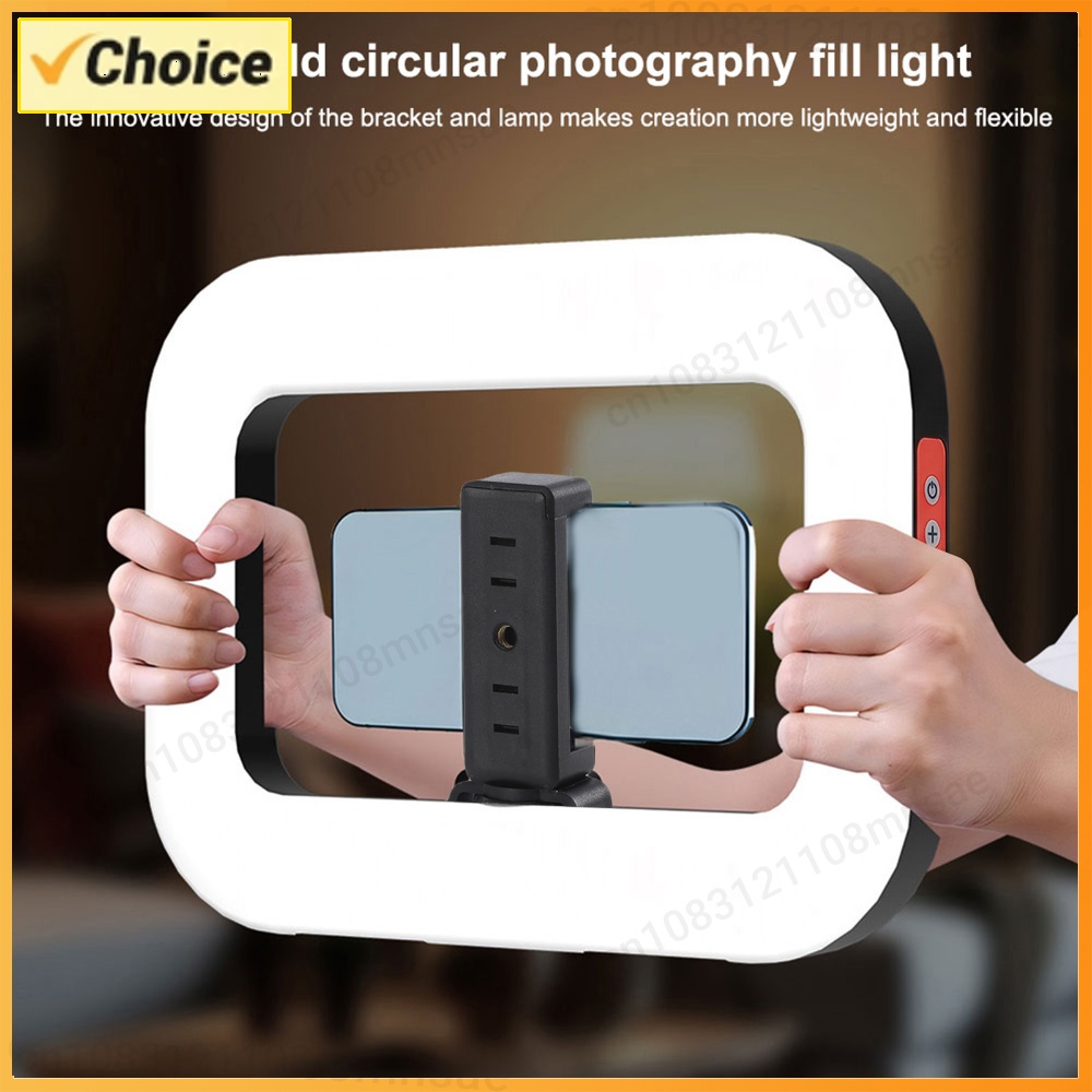Photography Videos Free - Draagbare vierkante invullichtlamp, multifunctionele smartphone videolamp,