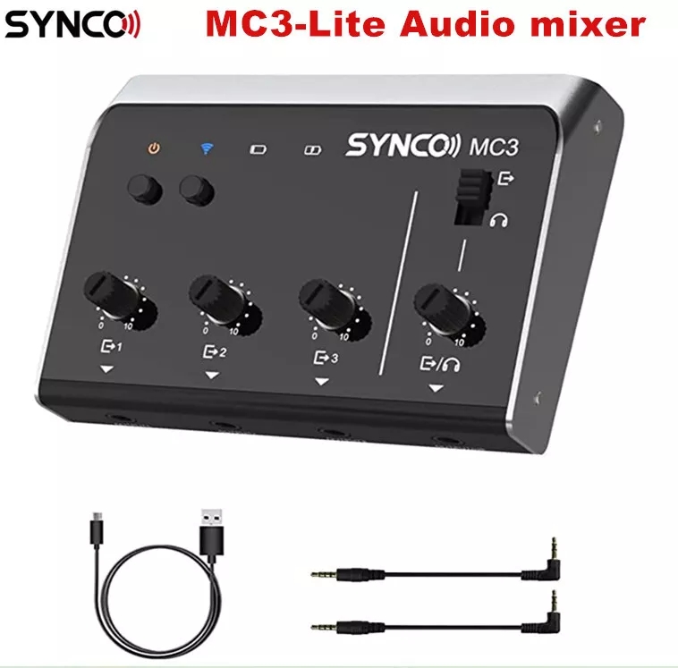 Synco MC3 Lite Audio Mixer 4-k - Photography Videos Free recensie en prijs