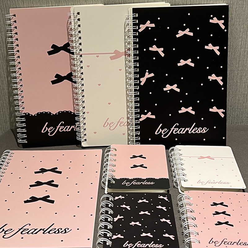 Schattige roze strik A5 spiraa - Photography Book recensie en prijs