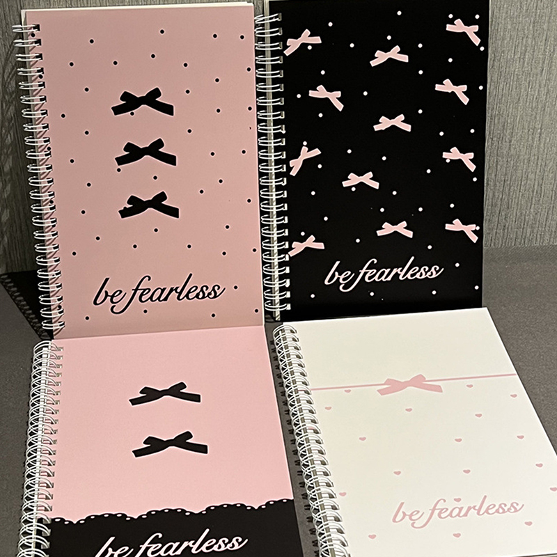 Schattige roze strik A5 spiraa - Photography Book recensie en prijs