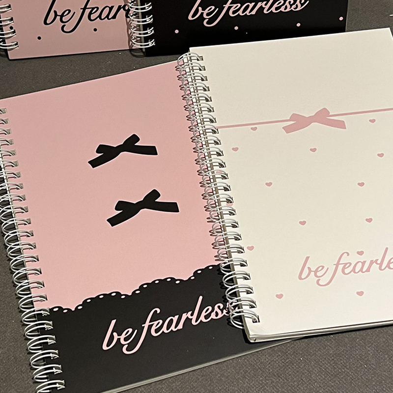 Schattige roze strik A5 spiraa - Photography Book recensie en prijs
