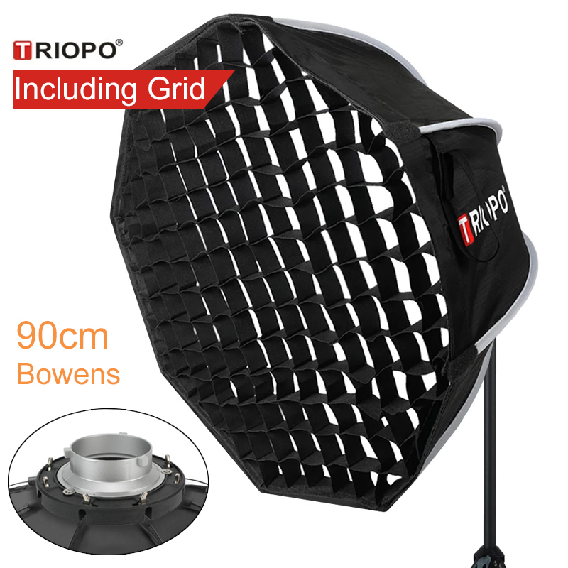 Triopo 90cm Foto Draagbare Bow - Photography Umbrella recensie en prijs