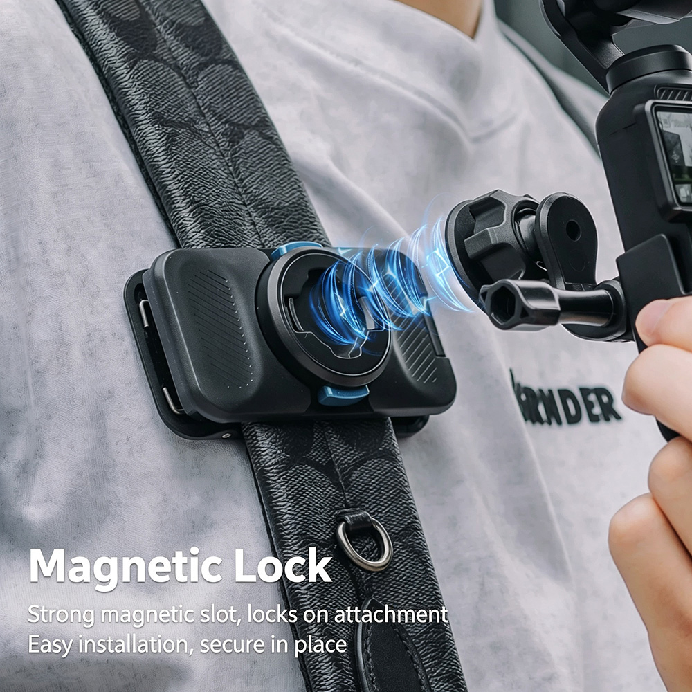 Magnetische rugzakclip met sne - Camera Wrist Strap recensie en prijs