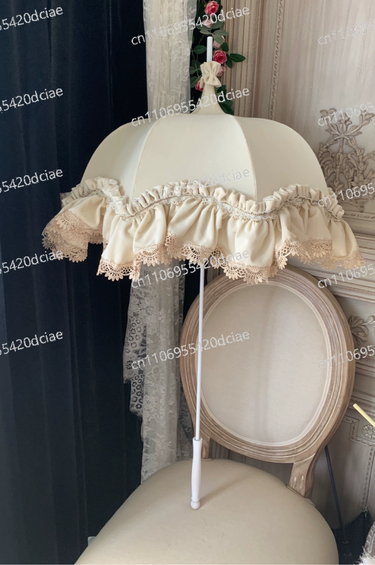 Handgemaakte vintage Lolita pa - Photography Umbrella recensie en prijs